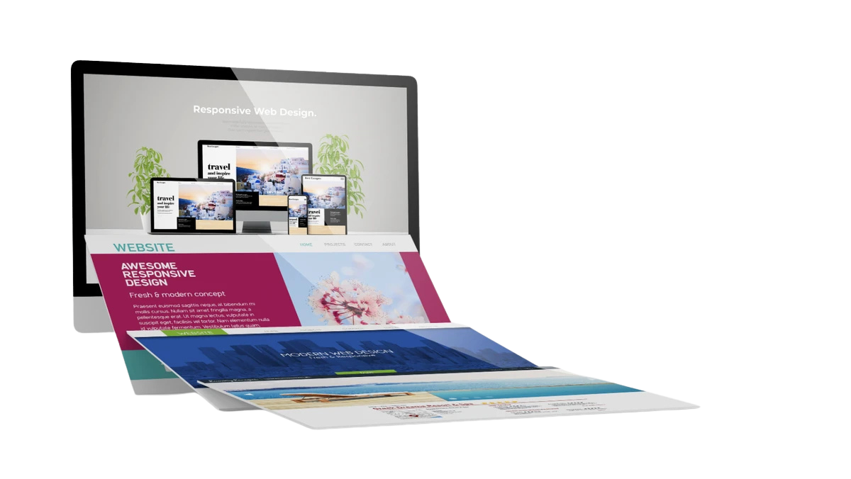 Responsiva webbplatser - exempel på modern webbdesign